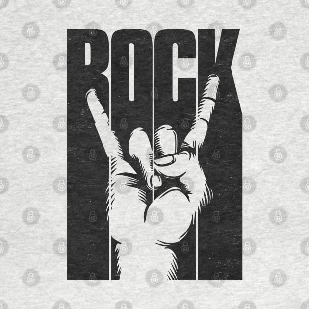 Rock And Roll Hand Sign for Rock Music Lovers by TwistedCharm